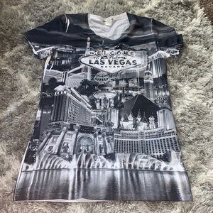LAS Vegas Rhinestone Shirt